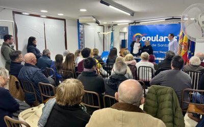 Ana Blasco y Joaquín Lozano serán los encargados de la campaña electoral del Partido Popular de Santa Pola